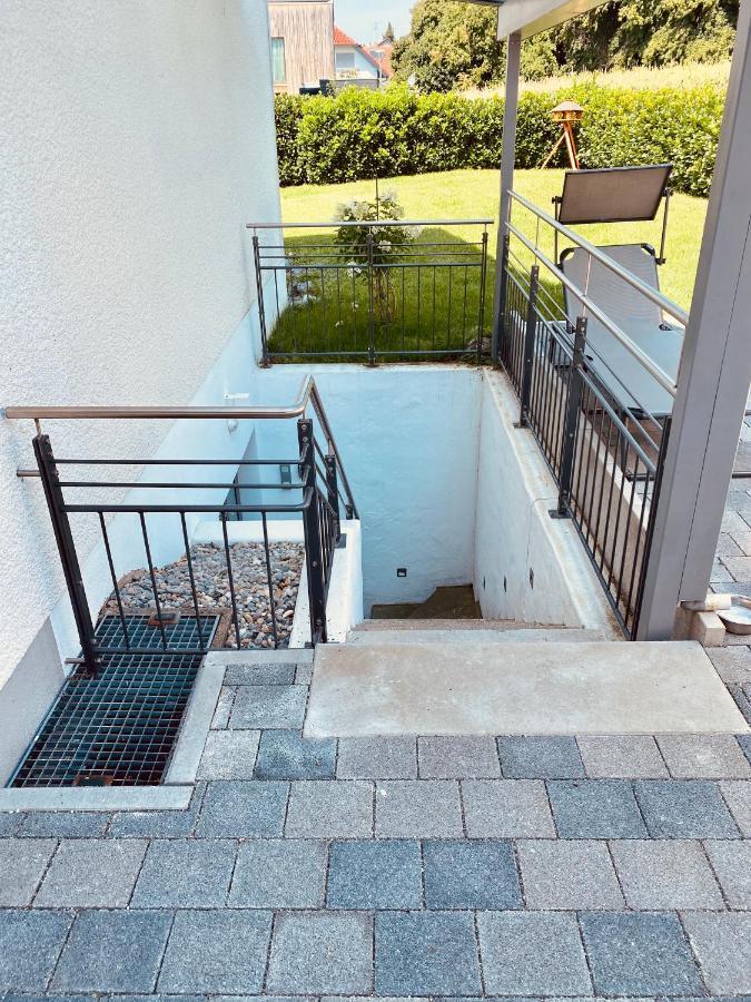 Modernes Apartment Am Bodensee Wasserburg Exterior foto
